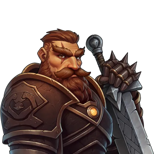 Harkon key art — Stonehide skin