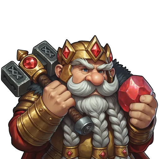 Dorf key art — Ruby Thane skin