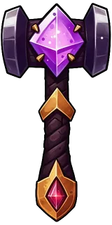 Gemstone Forge Hammer