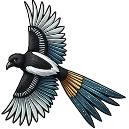 Glittercall Magpie