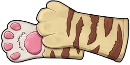Kitten's Oven Mittens