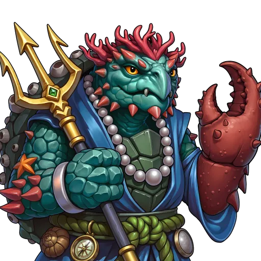 Kragg key art — Reefback skin