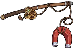 Magnetronic Retrieval Rod