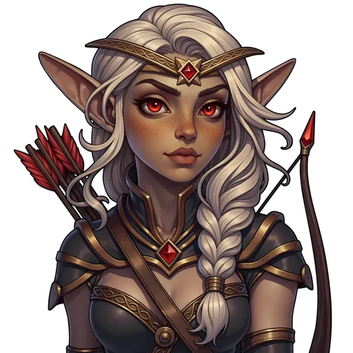 Nymphedora key art — Winterleaf skin
