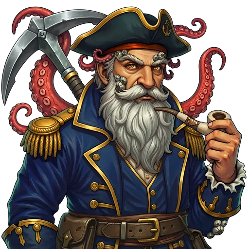Morrow key art — Dread Captain skin