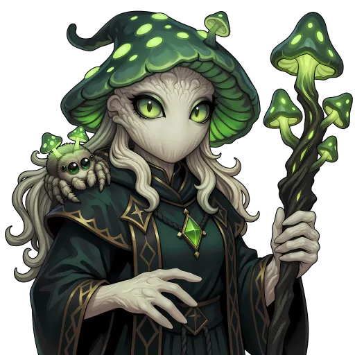 Mycella key art — Foxfire skin