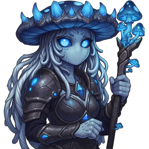 Mycella key art — Moonglow skin