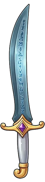 Runed Scimitar
