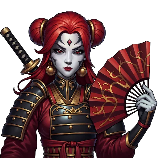 Sage key art — Onna-musha skin
