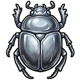 Silver Scarab
