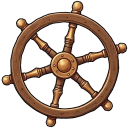 Six-Spoke Ship's Wheel