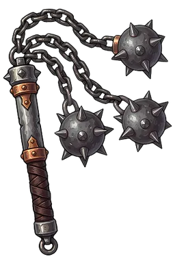 Triple Flourish Flail