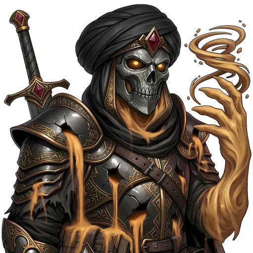 Zahir key art — Hollow skin