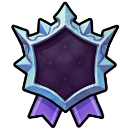 Ice-blue spiked emblem — first membership tier