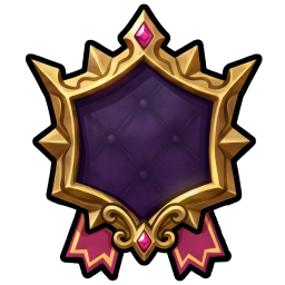 Gold and red spiked emblem — highest membership tier
